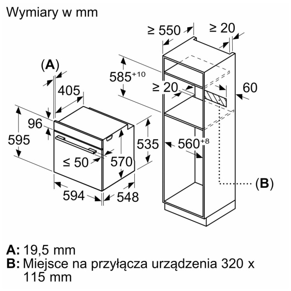 Serie-4-Piekarnik-do-zabudowy-z-funkcja-pary-60-x-60-cm-Czarny-HRG532BB3-7-1 Piekarnik Bosch HRG532BB3 z funkcją pary Serie 4 do zabudowy 60 x 60 cm