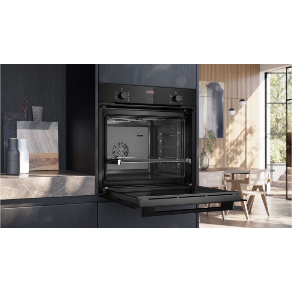 hb234aeb3-iq300-piekarnik-do-zabudowy-60-x-60-cm-deep-black-inox-3 Piekarnik Siemens HB234AEB3 do zabudowy iQ300 60 x 60 cm Deep black inox