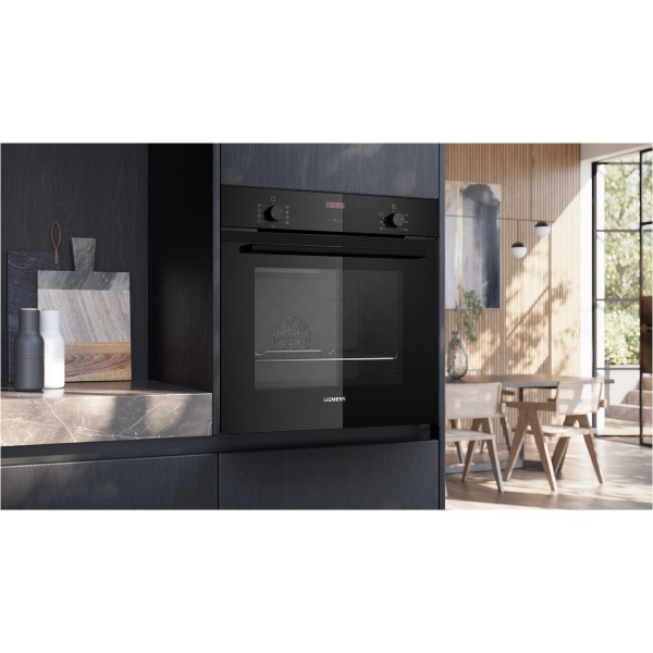 hb234aeb3-iq300-piekarnik-do-zabudowy-60-x-60-cm-deep-black-inox-4 Piekarnik Siemens HB234AEB3 do zabudowy iQ300 60 x 60 cm Deep black inox