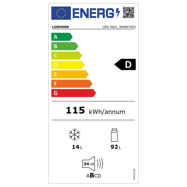 liebherr-urd-3601-pure-chlodziarka-do-zabudowy-podblatowa-1 Chłodziarka do zabudowy URd 3601 Liebherr Pure