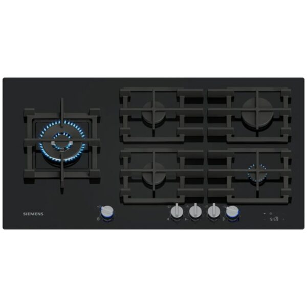 ER9A6SH40-siemens-iQ700-plyta-gazowa-90-cm-szklo-hartowane-czarny-1 Płyta gazowa Siemens iQ700 ER9A6SH40 90 cm Szkło hartowane, Czarny
