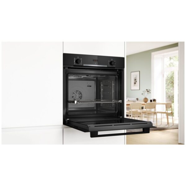 bosch-serie-4-piekarnik-do-zabudowy-funkcja-pary-60-x-60-cm-czarny-HQA334EB4-04 Piekarnik do zabudowy z funkcją pary Bosch HQA334EB4 Serie 4 (60 × 60 cm, czarny)