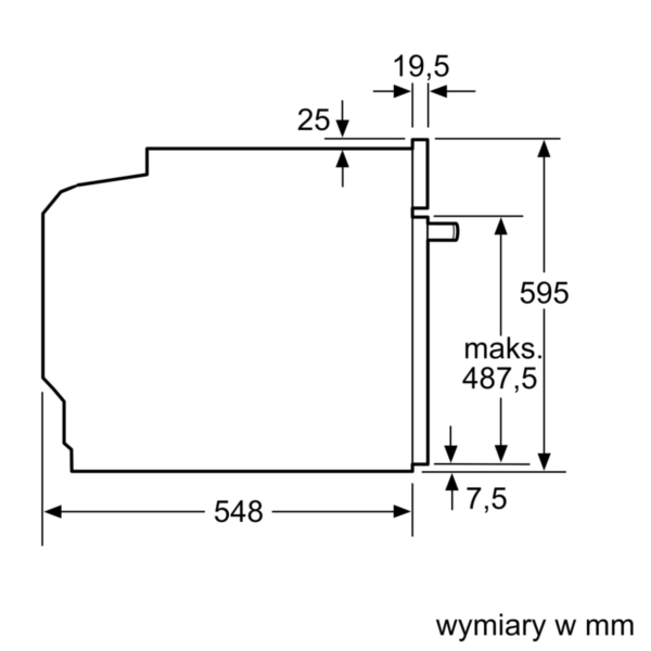 bosch-serie-4-piekarnik-do-zabudowy-funkcja-pary-60-x-60-cm-czarny-HQA334EB4-08 Piekarnik do zabudowy z funkcją pary Bosch HQA334EB4 Serie 4 (60 × 60 cm, czarny)