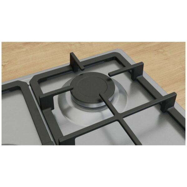 bosch-serie-4-plyta-gazowa-75-cm-stal-szlachetna-pgq7b5k90-05 Płyta gazowa Bosch PGQ7B5K90 Serie 4 (75 cm, stal szlachetna)
