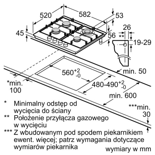 bosch-serie-6-plyta-gazowa-60-cm-stal-szlachetna-pch6a5i90-12 Płyta gazowa Bosch PCH6A5I90 Serie 6 (60 cm, stal szlachetna)
