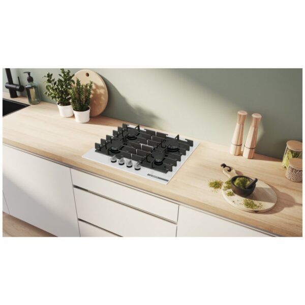 bosch-serie-6-plyta-gazowa-60-cm-szklo-hartowane-bialy-ppp6a2i40-04 Płyta gazowa Bosch PPP6A2I40 Serie 6 (60 cm, szkło hartowane, biała)