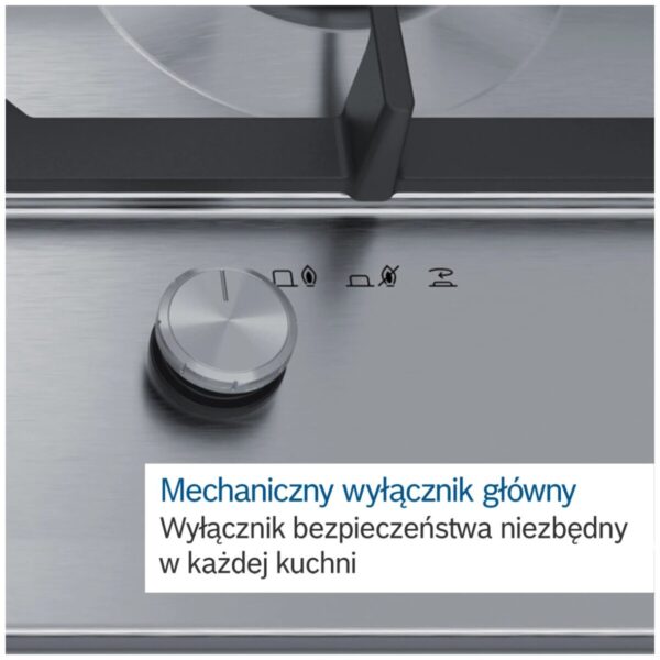 bosch-serie-6-plyta-gazowa-75-cm-stal-szlachetna-PCQ7A5M90-07 PŁYTA GAZOWA Z INTEGRALNYM STEROWANIEM PCQ7A5M90