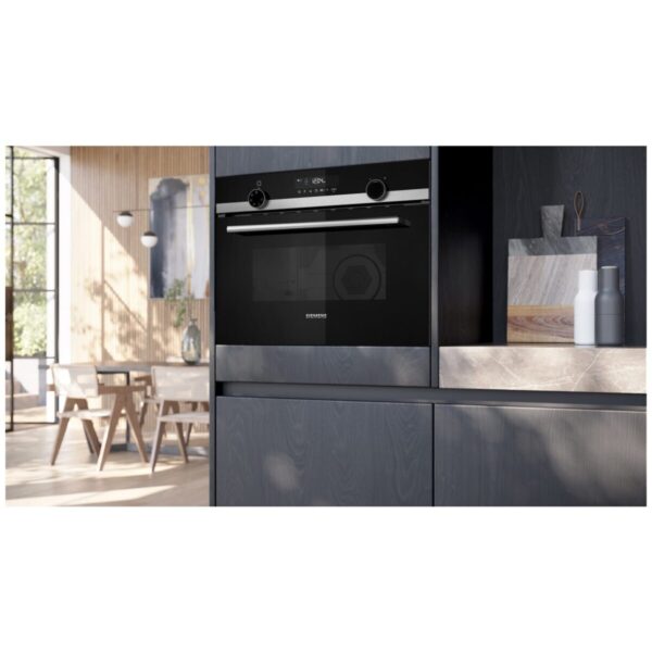 siemens-iq500-kuchenka-mikrofalowa-do-zabudowy-z-termoobiegiem-60-x-45-cm-stalowy-cm585ags1-05 Kuchenka mikrofalowa Siemens iQ500 CM585AGS1 do zabudowy 60 cm