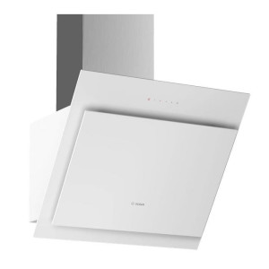 OKAP NAŚCIENNY 60CM BIAŁE SZKŁO DWK67CM20