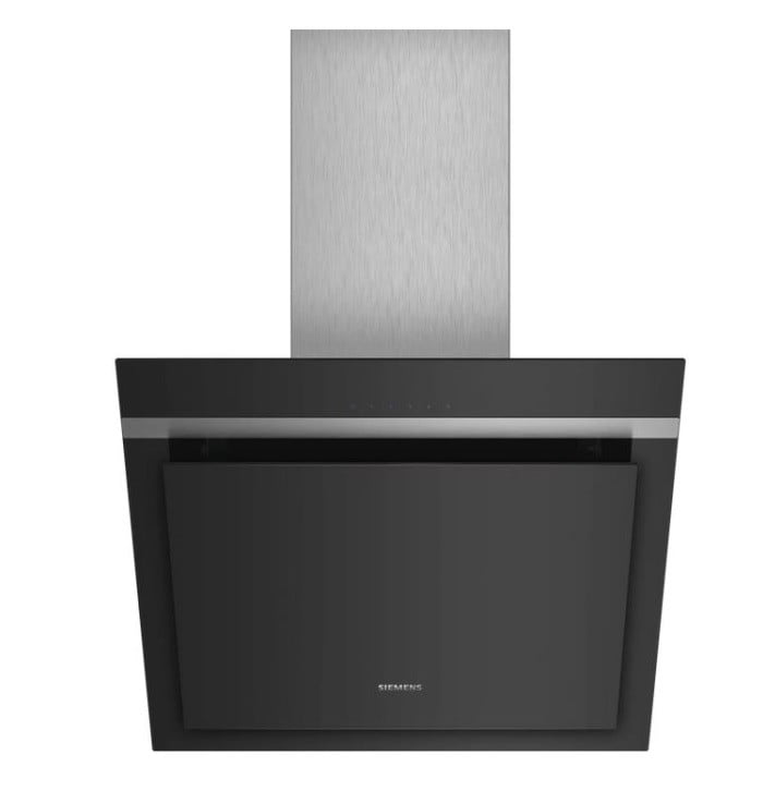 OKAP NAŚCIENNY 60CM CZARNE SZKŁO LC67KHM60 iQ300