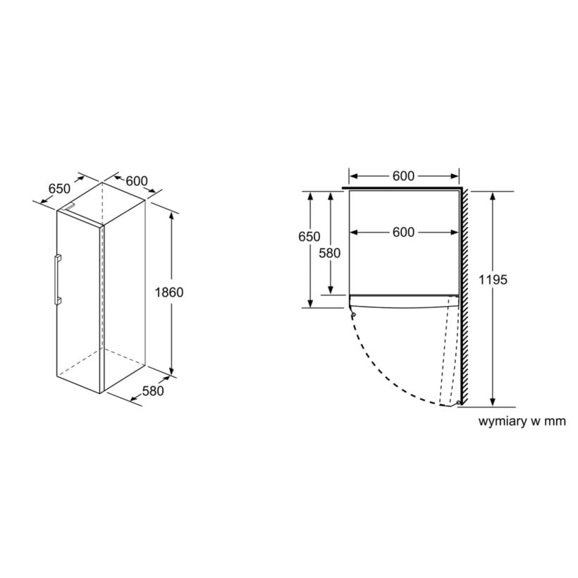 Zamrażarka wolnostojąca Siemens GS36NVI3P - obrazek 2