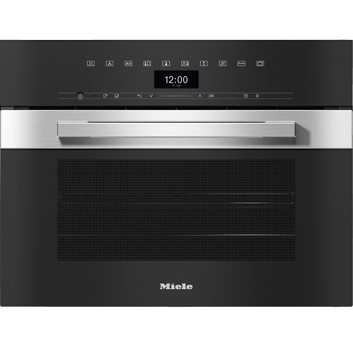 Kompaktowy piekarnik parowy z WiFi i BrilliantLight DGC 7440 HC Pro CleanSteel Miele