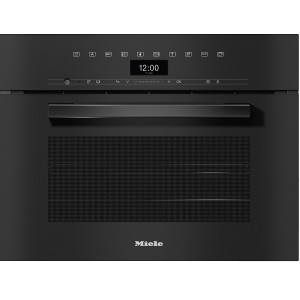 Kompaktowy piekarnik parowy z WiFi i BrilliantLight DGC 7445 HC Pro ObsidianBlack Miele