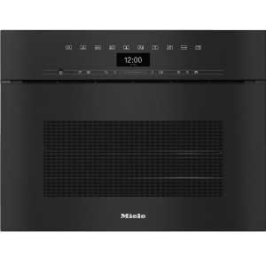 Kompaktowy piekarnik parowy bezuchwytowy DGC 7445 HCX Pro ObsidianBlack Miele