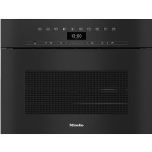 Kompaktowy piekarnik parowy bezuchwytowy DGC 7440 HCX Pro ObsidianBlack Miele