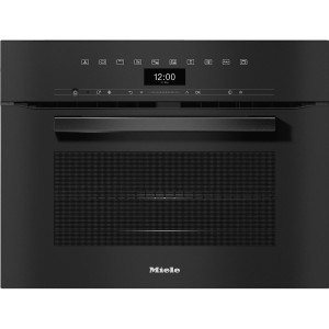 Piekarnik do zabudowy z kuchnią mikrofalową H 7440 BM ObsidianBlack Miele