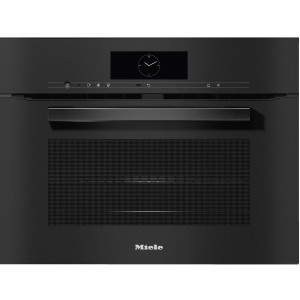 Piekarnik do zabudowy z kuchnią mikrofalową H 7840 BM ObsidianBlack Miele