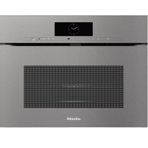 Piekarnik do zabudowy bezuchwytowy z kuchnią mikrofalową H 7840 BMX GraphitGrey Miele