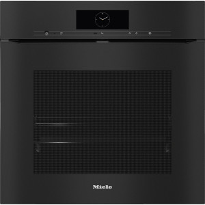 Piekarnik do zabudowy z pyrolizą bezuchwytowy H 7860 BPX ObsidianBlack Miele