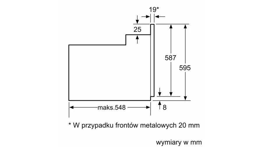Piekarnik do zabudowy HAF113ES1 Bosch Serie 2 - obrazek 8