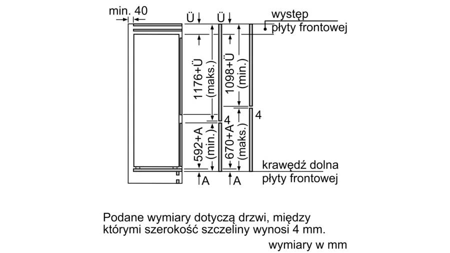 Chłodziarko-zamrażarka KIV87NSE0 Bosch - obrazek 12