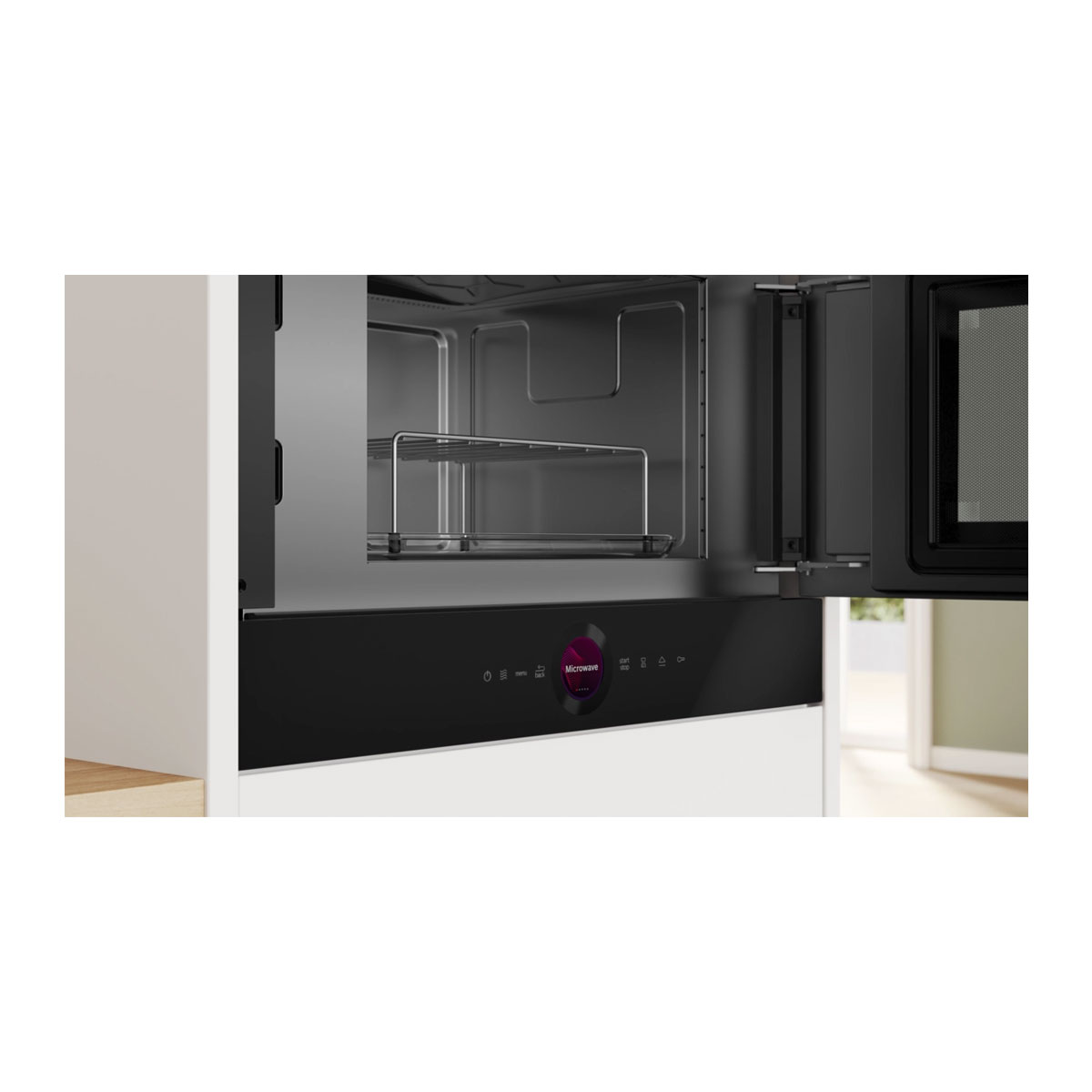 Kuchnie mikrofalowe 38cm Bosch BER7321B1 Serie 8 do zabudowy - obrazek 2