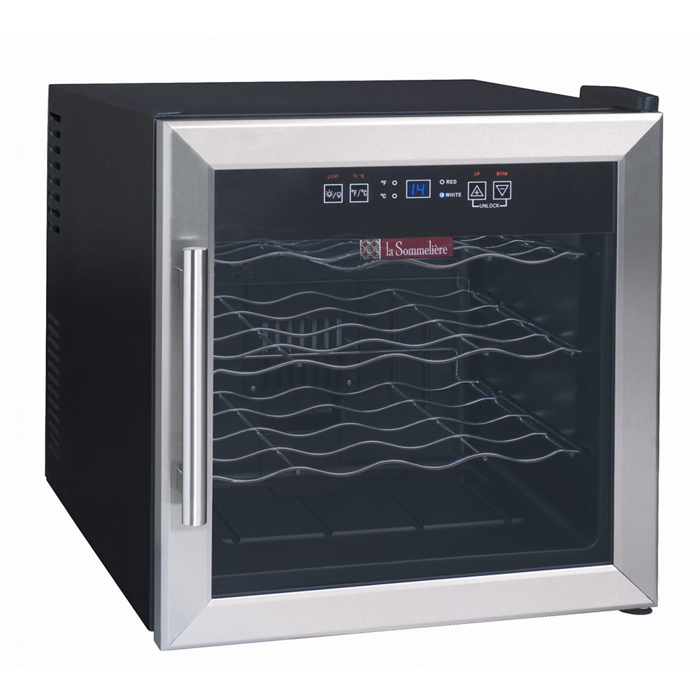 WINIARKA WOLNOSTOJĄCA LS16 OUTLET - OUTLET - ZADRAPANE DRZWI - 100% SPRAWNA - obrazek 4