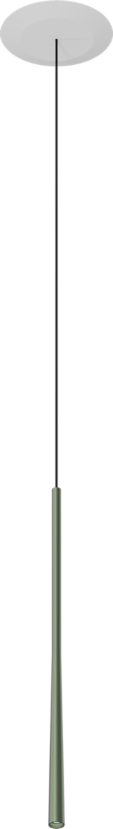 Lampa wisząca BORA Stars podtynkowa LSEMG – butelkowa zieleń