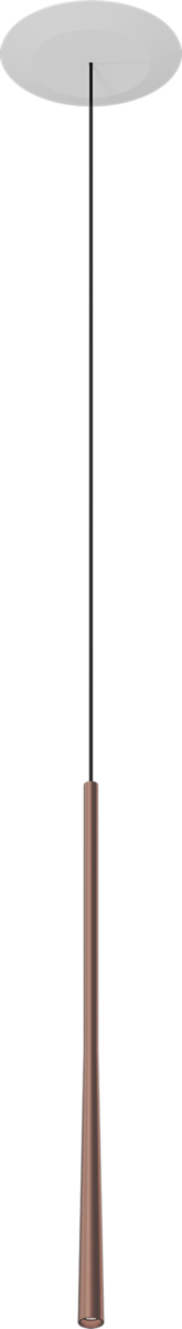 Lampa wisząca BORA Stars podtynkowa LSERG – różowe złoto