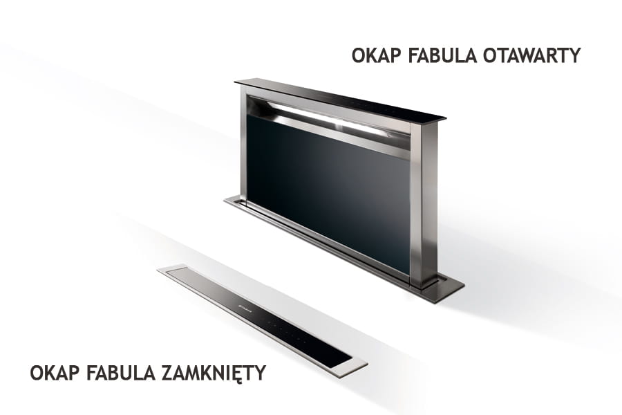 Wyciąg zintegrowany z płyta indukcyjną DOWNDRAFT FABULA PLUS 60 BK 60 - obrazek 4