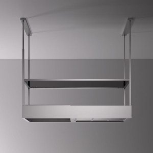 Okap wyspowy Spazio Circle.Tech Isola 130 inox