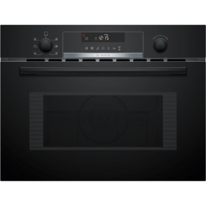 Kuchenka mikrofalowa do zabudowy z termoobiegiem Bosch CMA585GB1 60 x 45 cm Czarny Serie 6