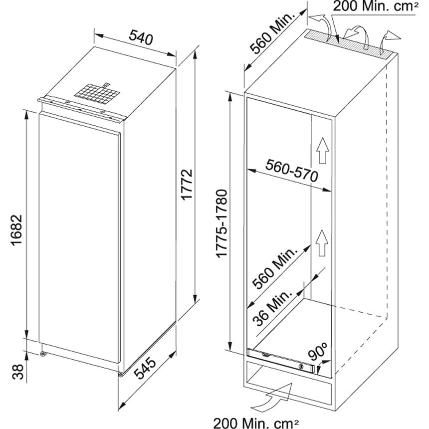 CHŁODZIARKA FSDR 330 NR V A+ 2 CHŁODZIARKA FSDR 330 NR V A+ - obrazek 2