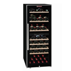 WINIARKA CZARNA DWUSTREFOWA WOLNOSTOJĄCA NA 75 BUTELEK ECS80.2Z