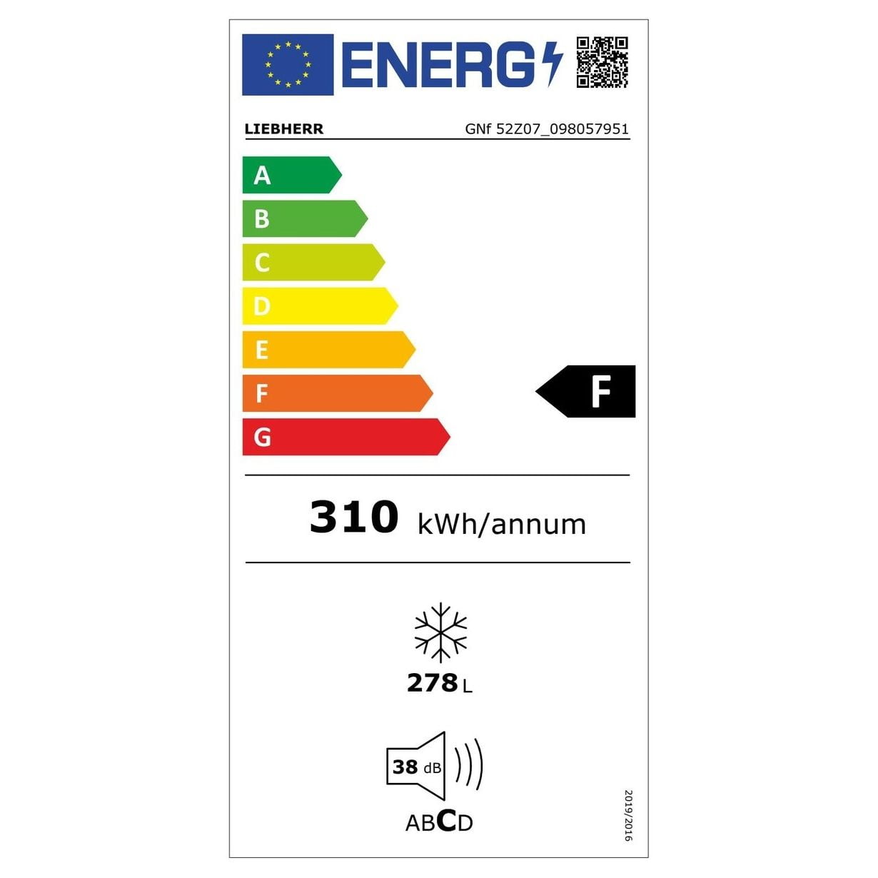 Zamrażarka szufladowa wolnostojąca GNf 52Z07 NoFrost 9 Zamrażarka szufladowa wolnostojąca GNf 52Z07 NoFrost - obrazek 9