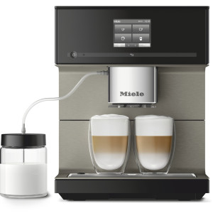 Wolnostojący ekspres do kawy Z funkcją OneTouch for Two CM 7550 CoffeePassion ObsidianBlack Miele