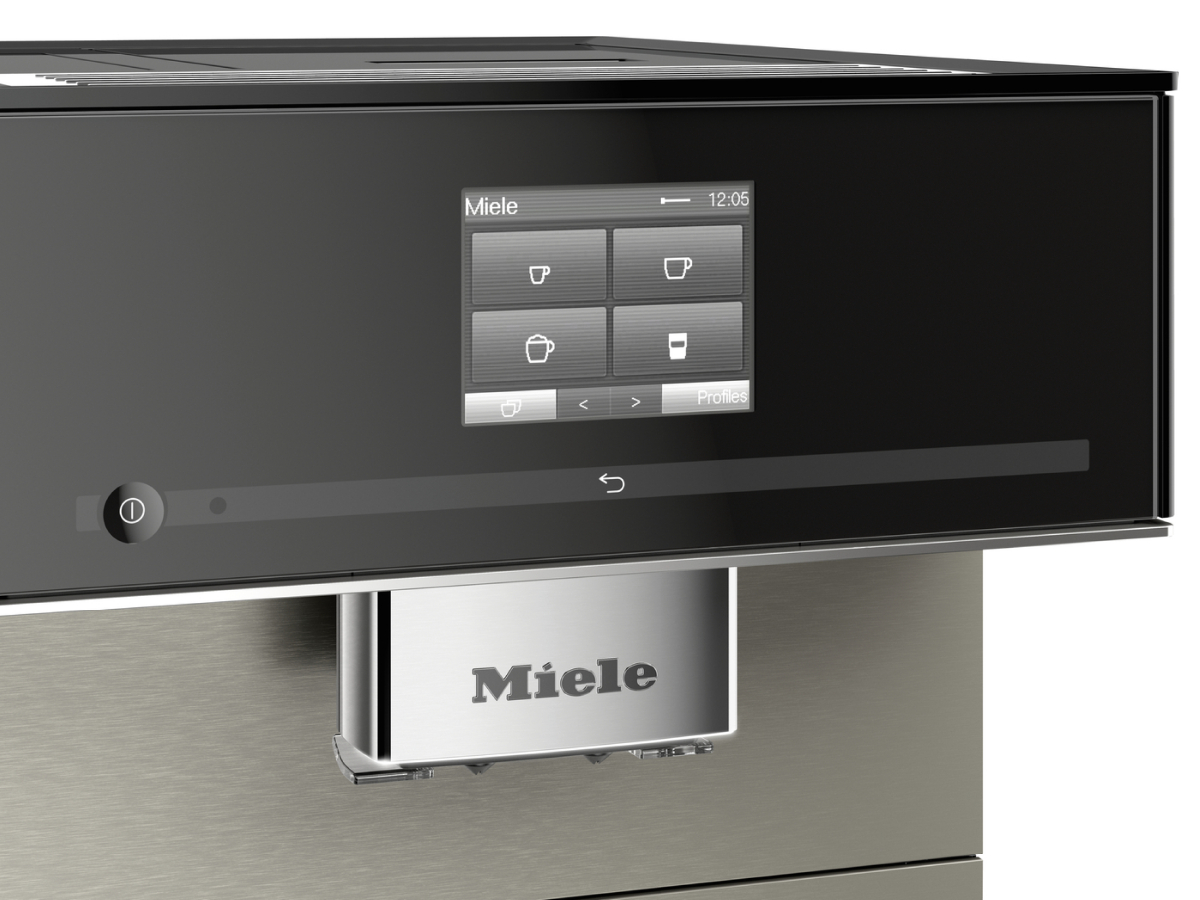 Wolnostojący ekspres do kawy Z funkcją OneTouch for Two CM 7550 CoffeePassion ObsidianBlack Miele - obrazek 2
