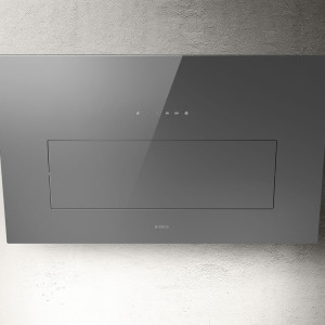 Okap naścienny PRF0164462 BLOOM 85cm szary