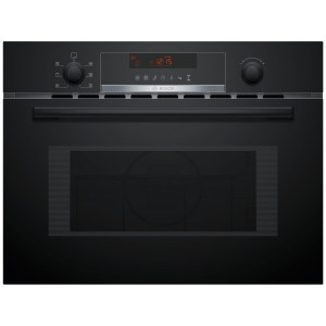 Kuchnia mikrofalowa do zabudowy z termoobiegiem Bosch CMA583MB0 Serie 4 (60 × 45 cm, czarna)