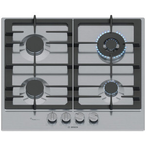 Płyta gazowa Bosch PCH6A5I90 Serie 6 (60 cm, stal szlachetna)