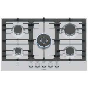 Płyta gazowa Bosch PCQ7A5I90 Serie 6 (75 cm, stal szlachetna)