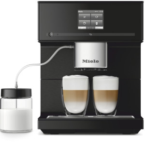 Wolnostojący ekspres do kawy CoffeeSelect i AutoDescale CM 7750 ObsidianBlack Miele