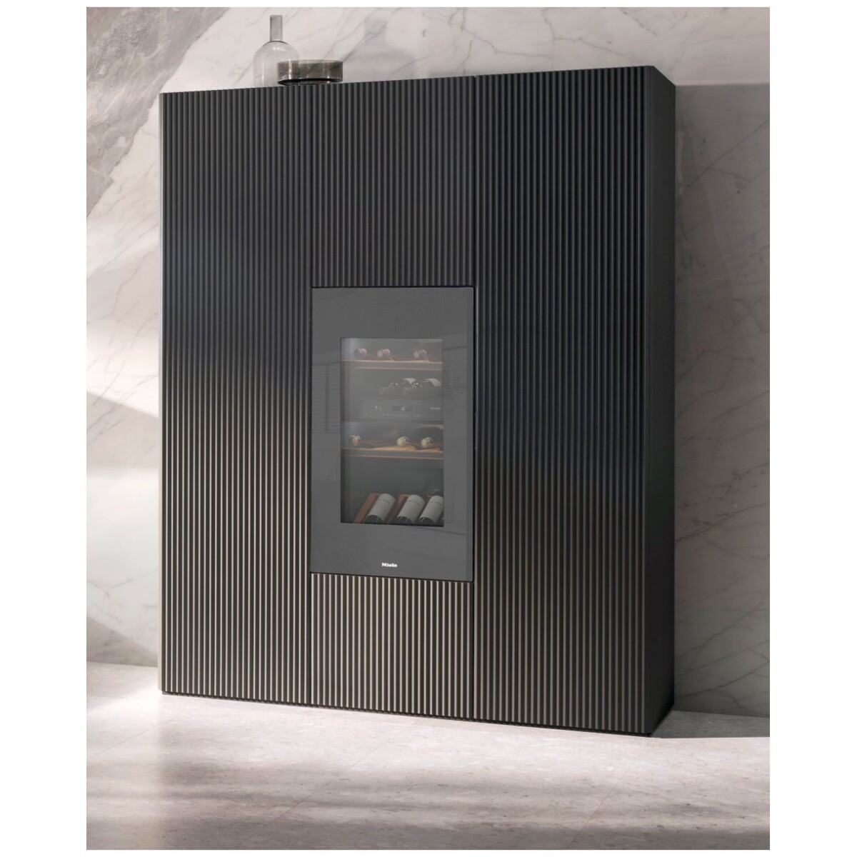 Chłodziarka na wino do zabudowy MIELE KWT 6422 iG-1 Graphitgrey (szkło) - obrazek 3