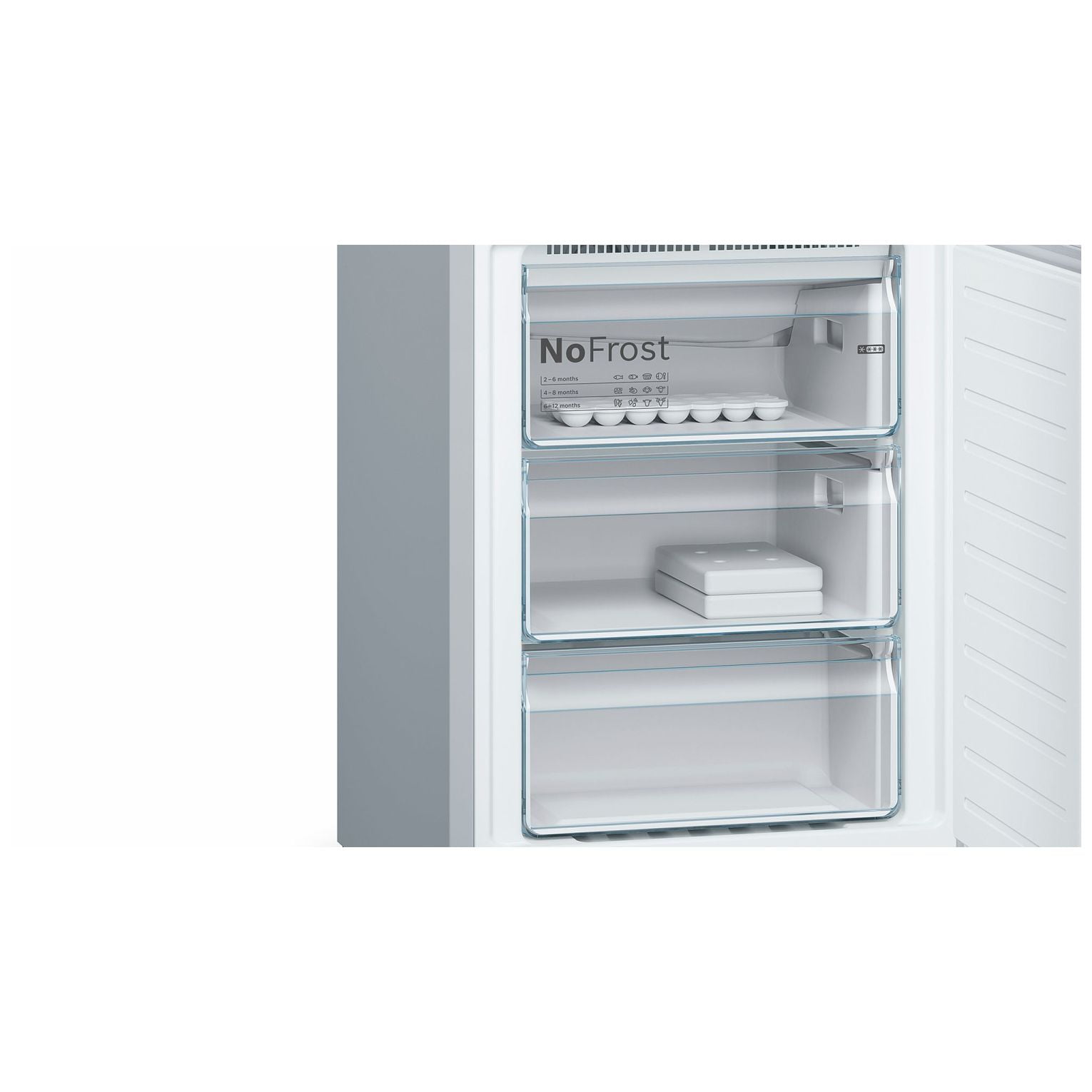 LODÓWKA Z DOLNYM ZAMRAŻALNIKIEM, FULL NOFROST, VITAFRESH KGN39AI35 - obrazek 5