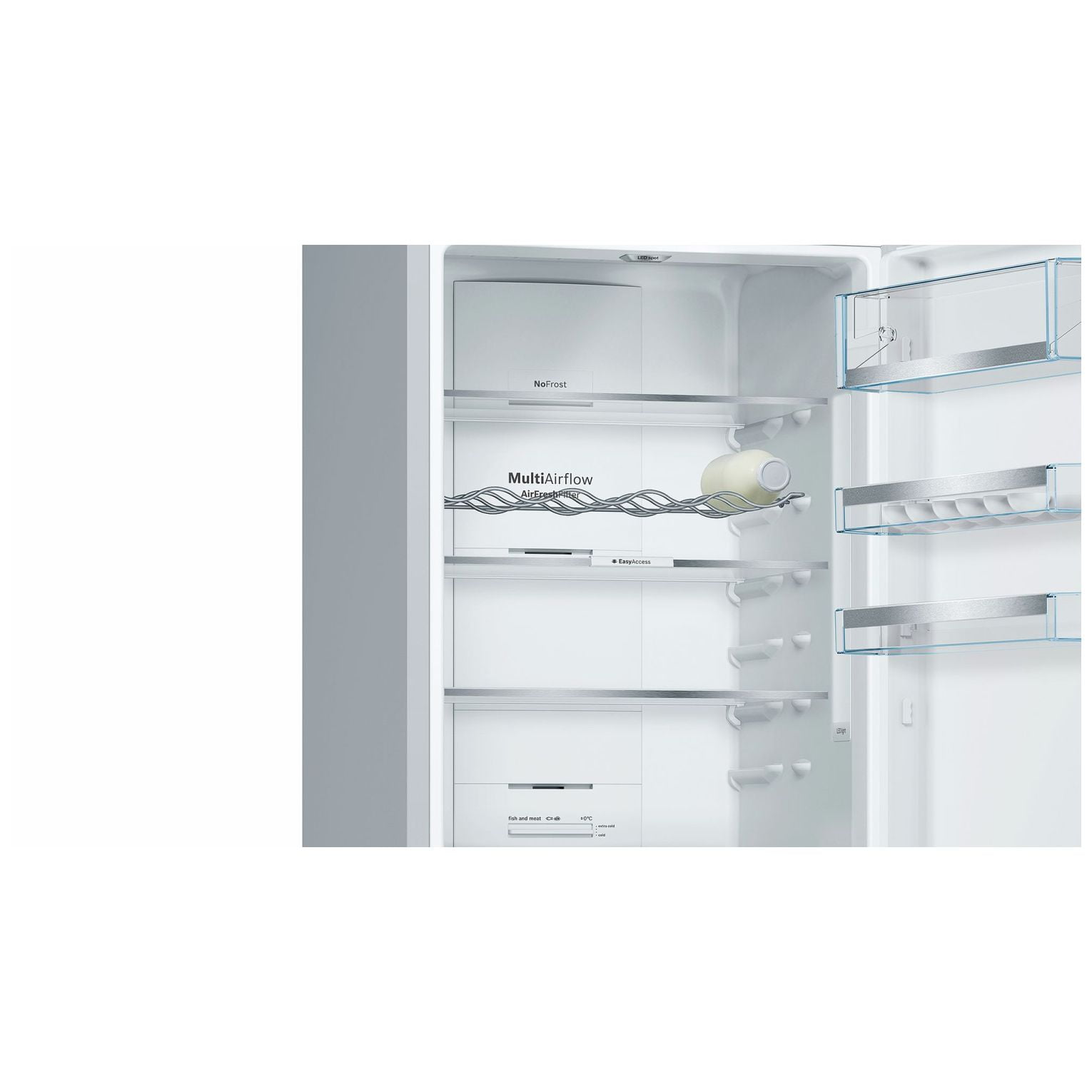 LODÓWKA Z DOLNYM ZAMRAŻALNIKIEM, FULL NOFROST, VITAFRESH KGN39AI35 - obrazek 3