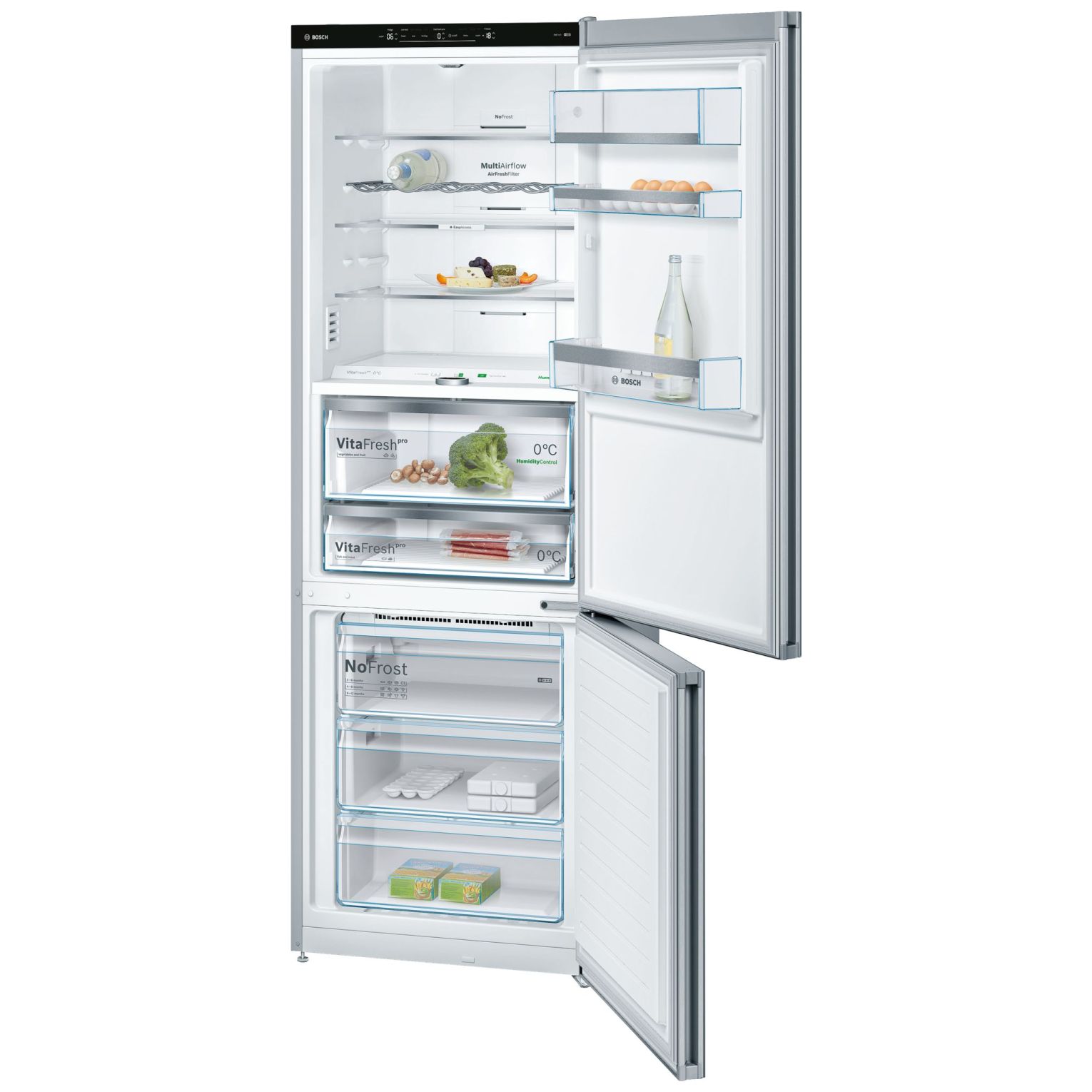 LODÓWKA Z DOLNYM ZAMRAŻALNIKIEM, NOFROST, GLASS DOOR EDITION KGF49SM30 - obrazek 2