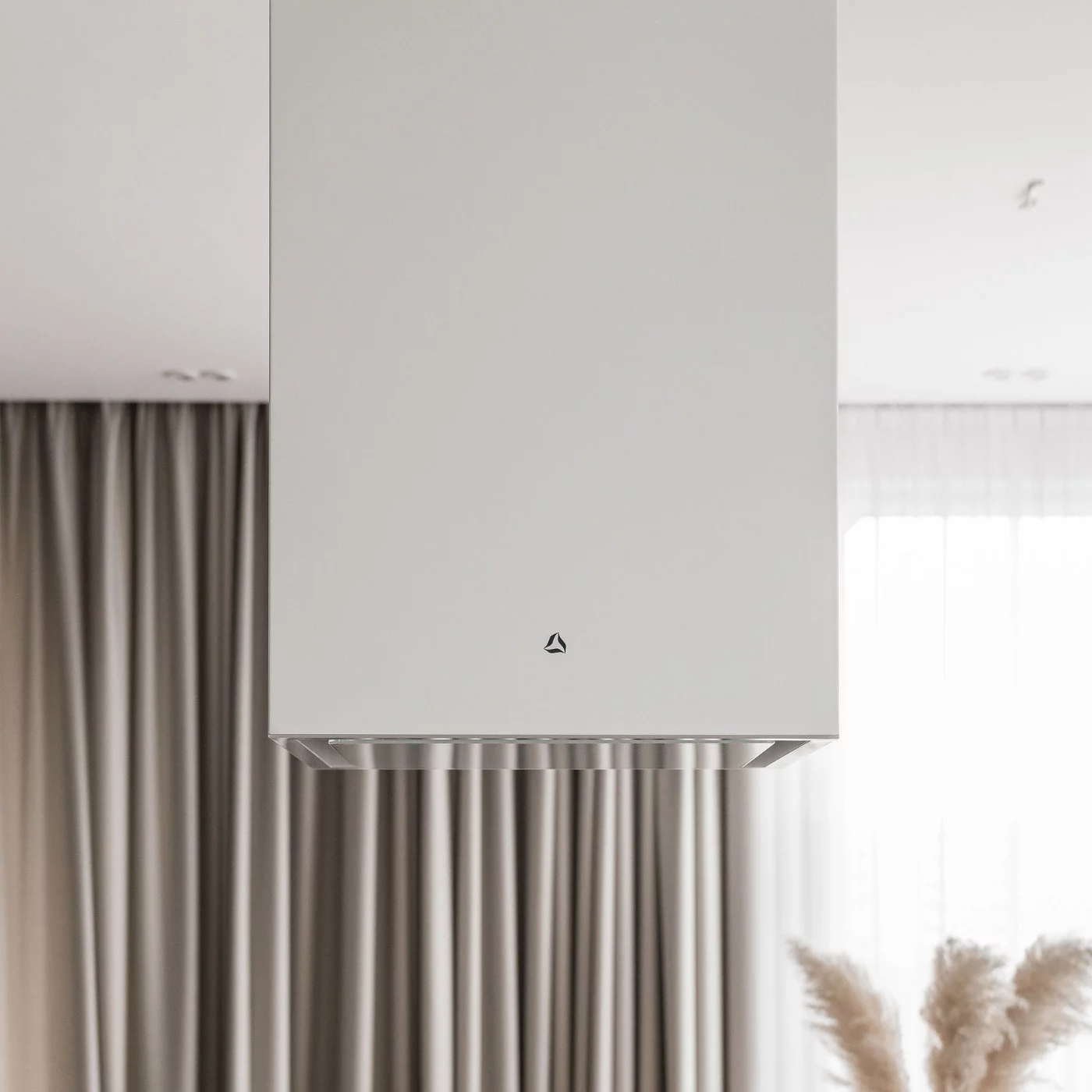 Okap wyspowy Cube W biały 40cm CIARKO CDW4001B - obrazek 4