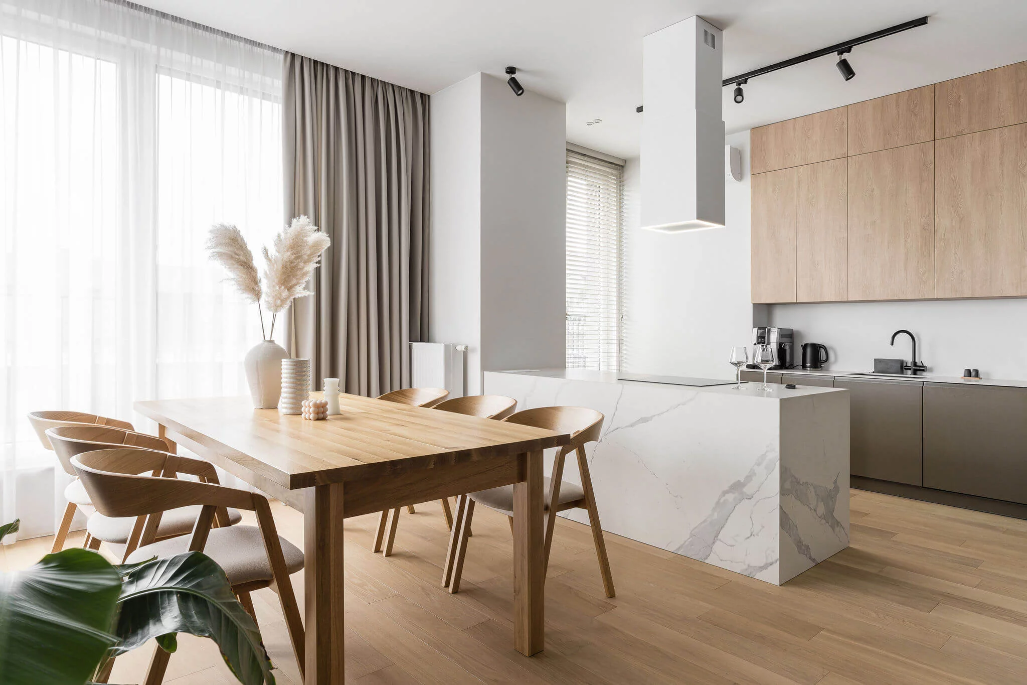 Okap wyspowy Cube W biały 40cm CIARKO CDW4001B - obrazek 2