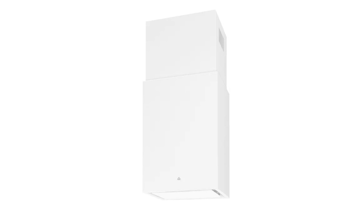 Okap wyspowy Cube W biały 40cm CIARKO CDW4001B