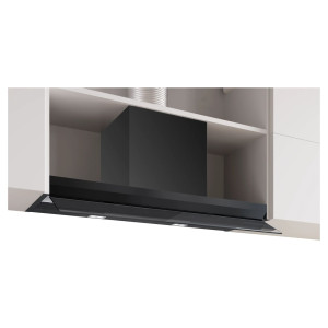 Zintegrowany okap Bosch DBB97DP60 Serie 6 czarne szkło 90 cm Home Connect